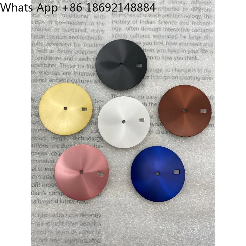 Wordless dial 31.8/30. 5mm modified non-graduated light plate Literally fitted NH35 movement No luminous spot