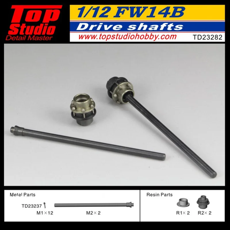 Top Studio 1:12 FW14b Transmission Shaft for Model for TAMIYA 12029 TD23282 Modify and Assemble Model Accessories