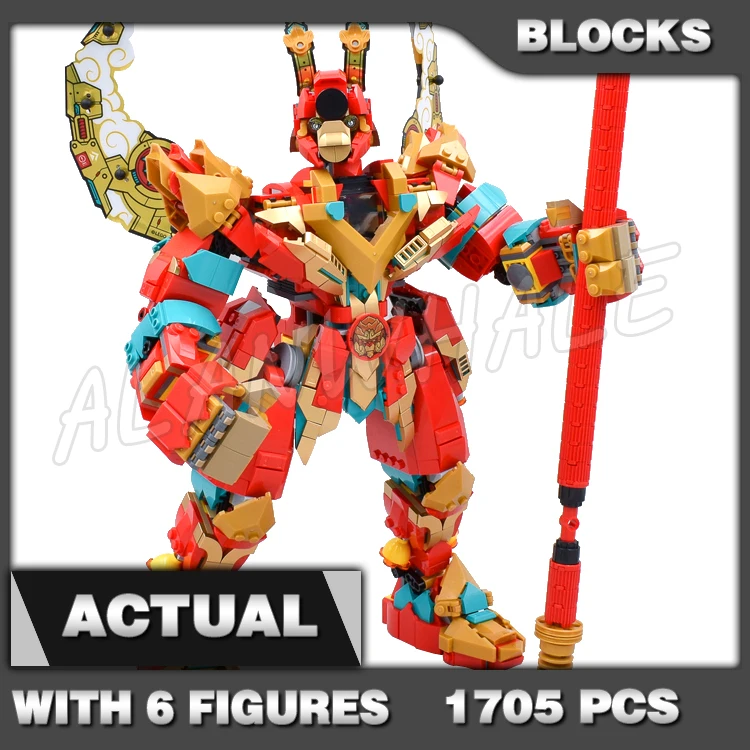 

1705pcs 80554 Building Blocks Toys Compatible With Model