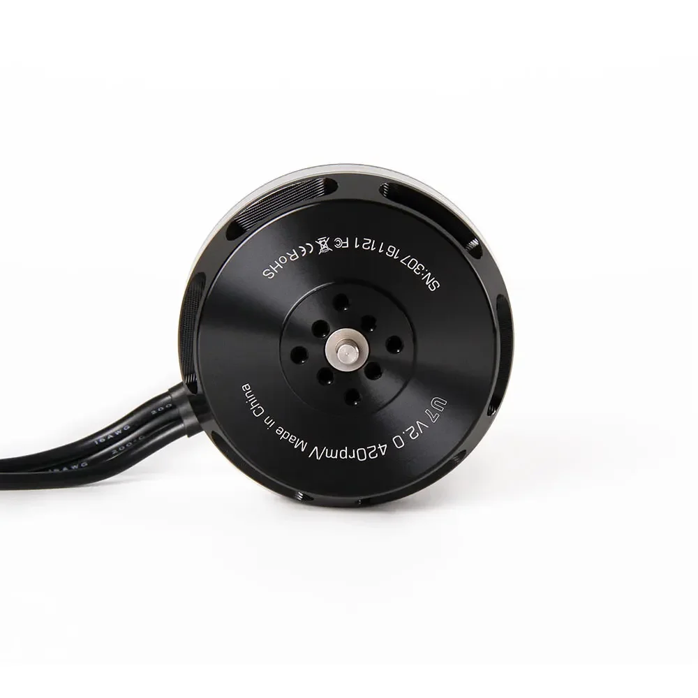 KV490 KV460 KV280มอเตอร์ไร้แปรง V2.0 U7 T-MOTOR สำหรับโดรน UAV แบบมัลติโรเตอร์