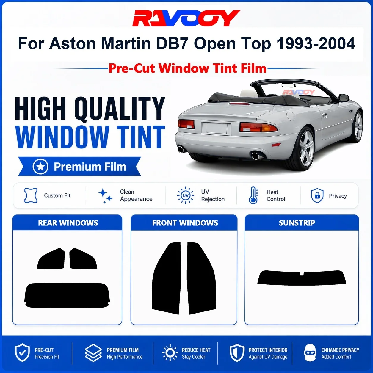 premium-pre-cut-window-tint-for-aston-martin-db7-open-top-1993-2004-front-rear-windows-uv-heat-rejection-privacy-film