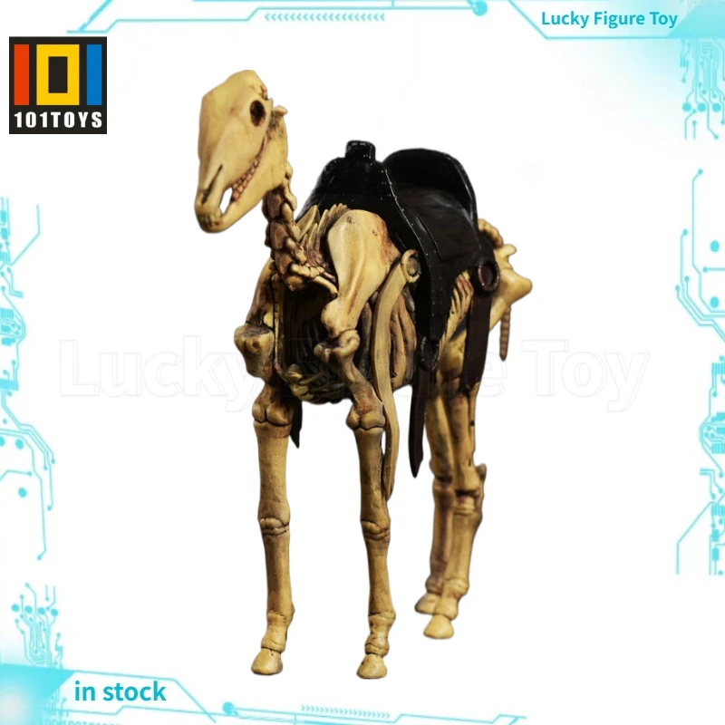

【Оригинал】101TOYS NO.ES016 Palm Elf Series Скелет Скелет Лошадь Масштаб 1/12 Модель игрушки