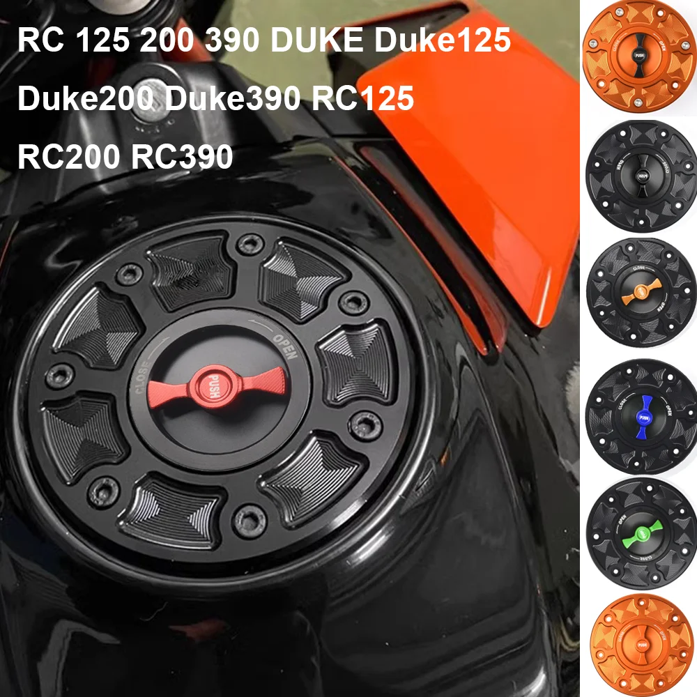 

Gas Fuel Tank Cap For RC 125 200 390 DUKE Duke125 Duke200 Duke390 RC125 RC200 RC390 Motorcycle Accessories Oil Tank Cover