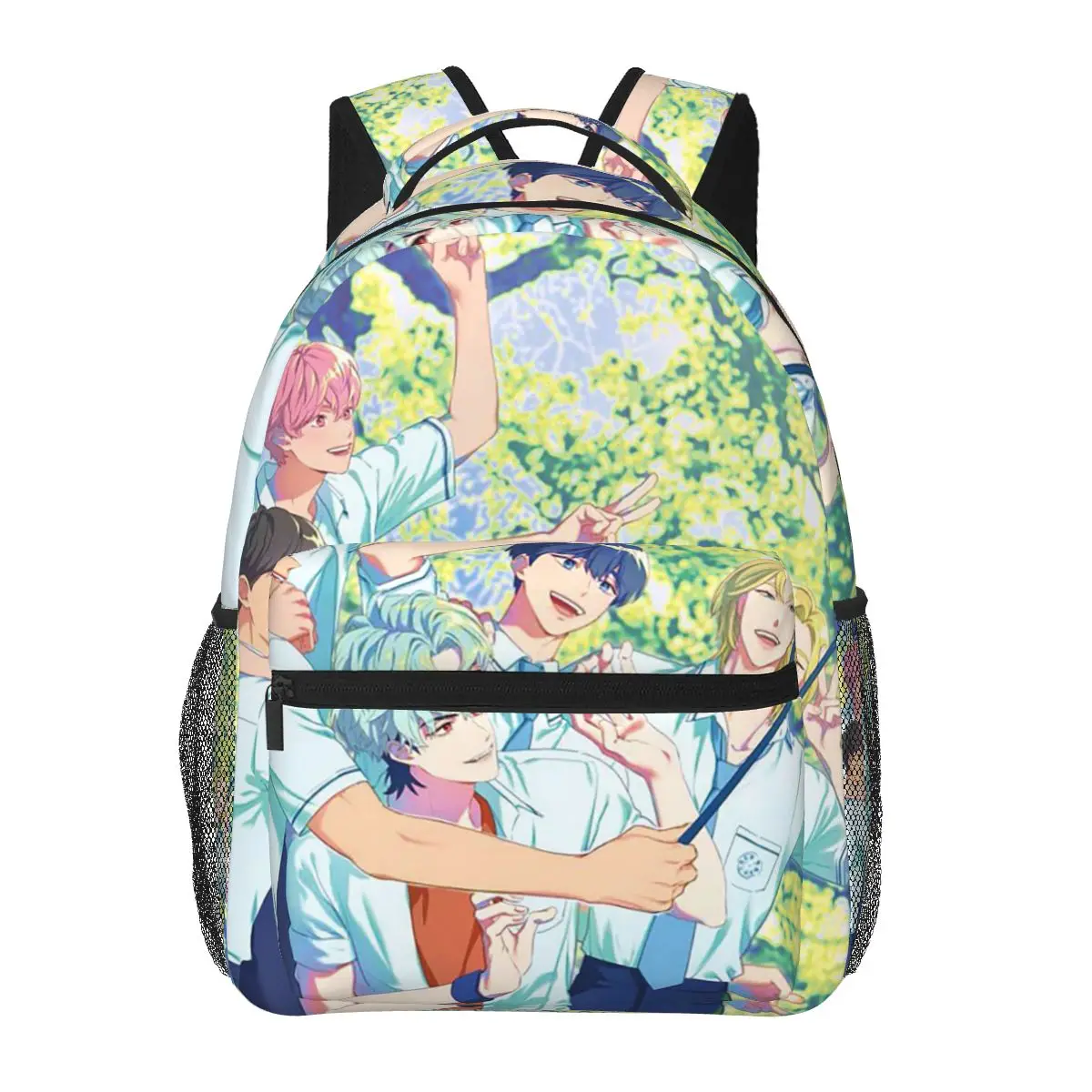 

Kpop PLAVE Caligo Pt Student Backpack School Bag Hiking Travel Daypack for Men Women Fashion Bookbag Shoulder Bags