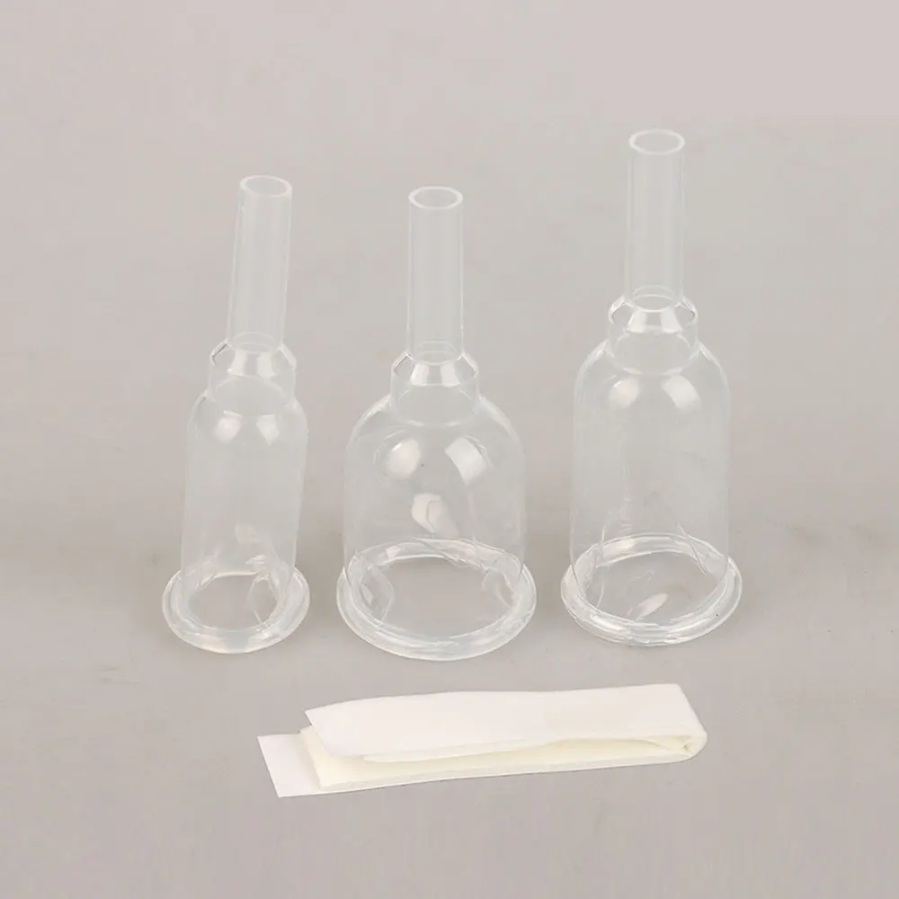 

1-10Set Disposable Medical Silicone Male External Catheter Self Adhesive Urinal Drainage Elderly External Catheter Size S M L