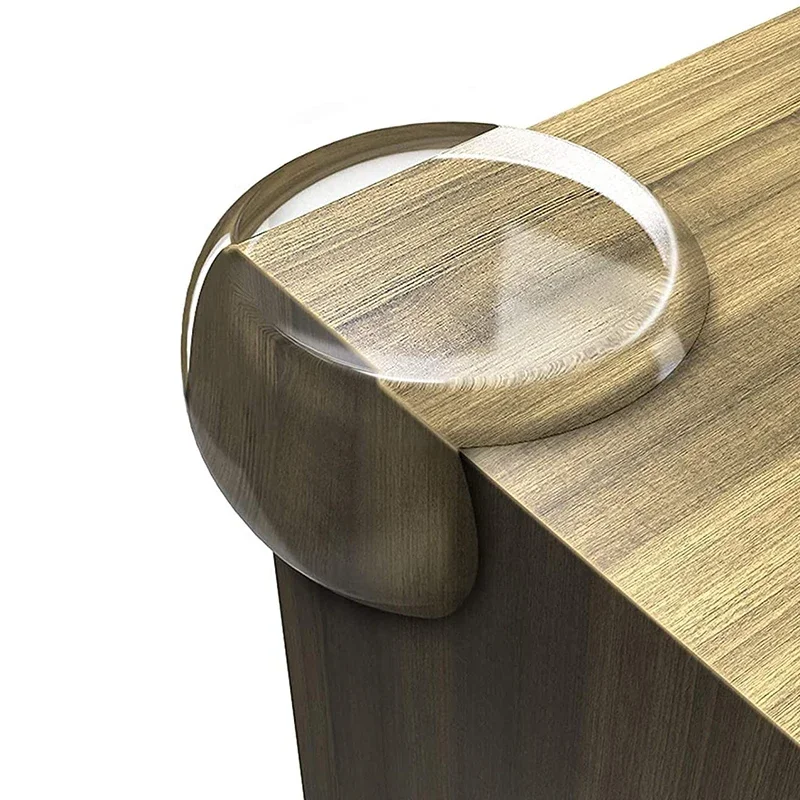 12 قطعة ركن طاولة شفاف مضاد للتصادم ركن حماية الطفل ملصقات ناعمة لحماية سلامة الطفل #3