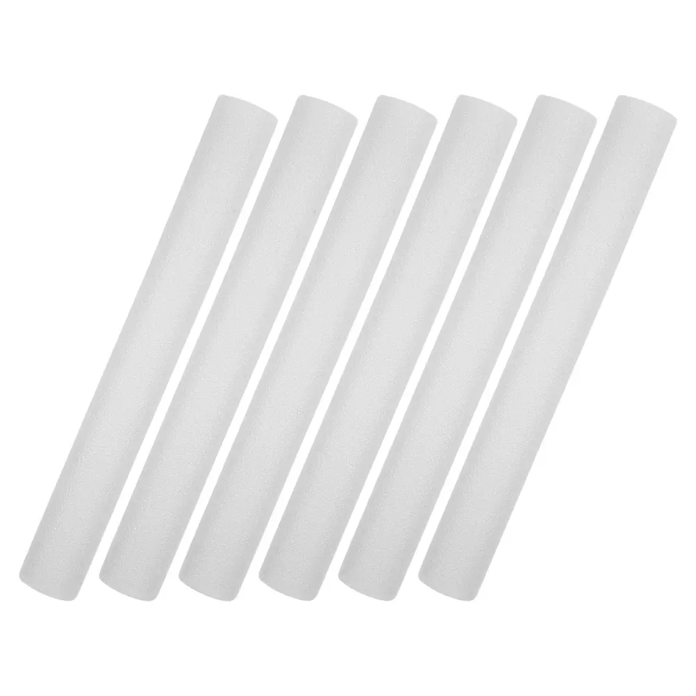 

6pcs Rods 15.72Inch White Polystyrene Craft Cylinders Floral Design Supplies For Wedding Bouquet Arrangements High Density