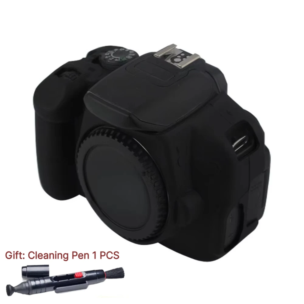 Soft case Camera Bag For Canon 700D 650D 600D SLR Camera Silicone Case, Photographic Protection case,+ 1 PCS Free Cleaning Pen