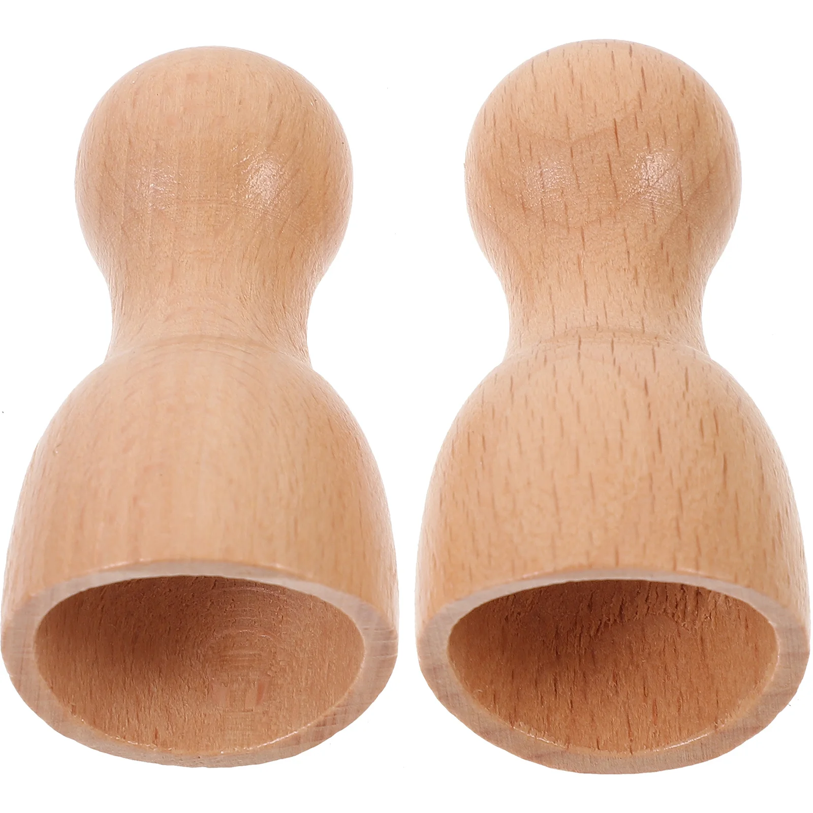 

2 Pcs Wooden Massage Cup Gua Sha 2pcs (small Cup) Cups Scraping Massager Body Sculpting Face Massager Set Travel Facial Kit