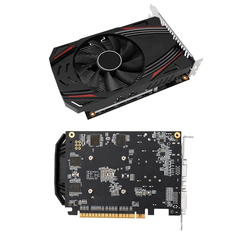 1 pezzo GTX750TI DDR5 scheda grafica da 4GB 128 Bit 28Nm Pcle X16 3.0 VGA + HD + scheda Video DVI