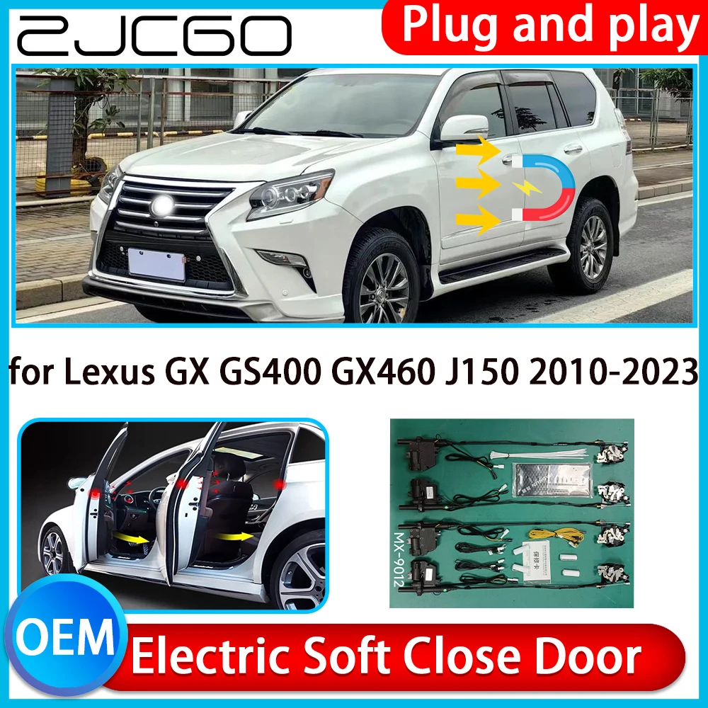 

for Lexus GX GS400 GX460 J150 2010-2023 Auto Pull Car Soft Close Kit Door Power Latch Electric Door Catch Soft Closing Assist