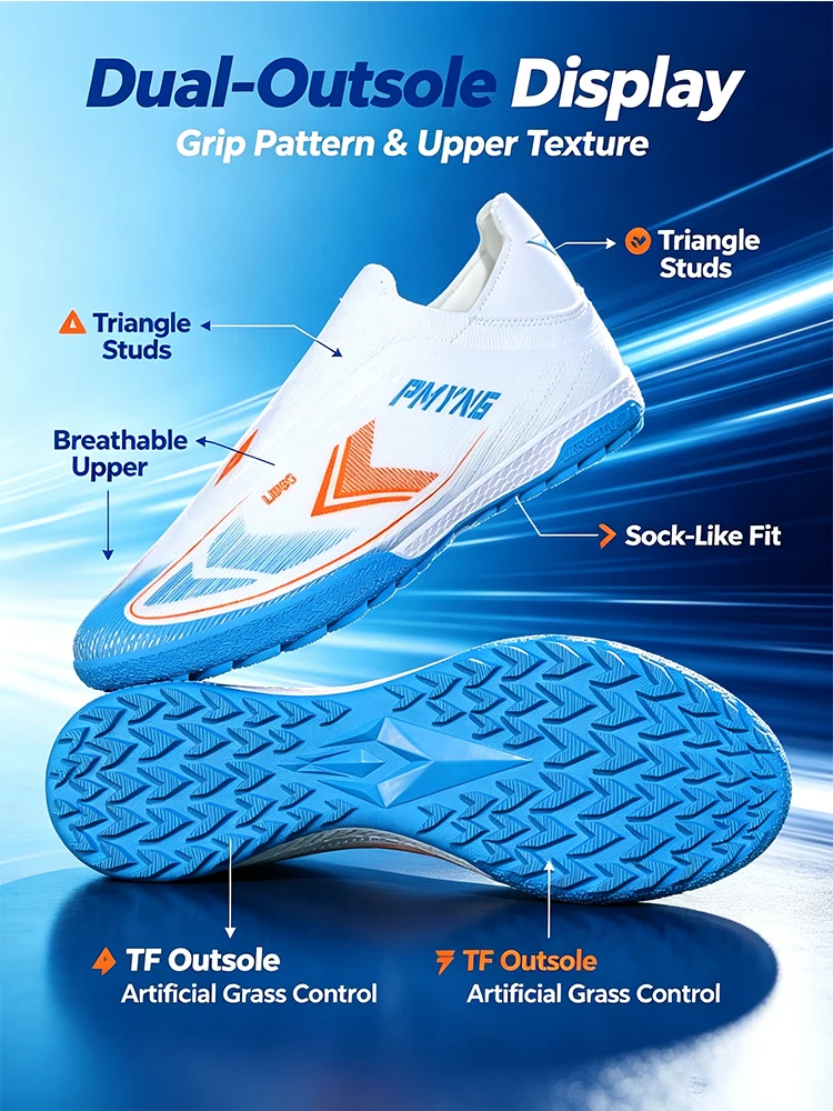 New Men Soccer Shoes Hot Sale Football Boots Women Unisex High-quality Futsal Professional TF/FG Sneakers Cleats Ultralight