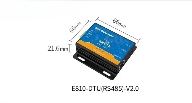 RS485 to Ethernet serial port server Modbus module industrial grade support TCP UDP standard RJ45 interface support MQTT