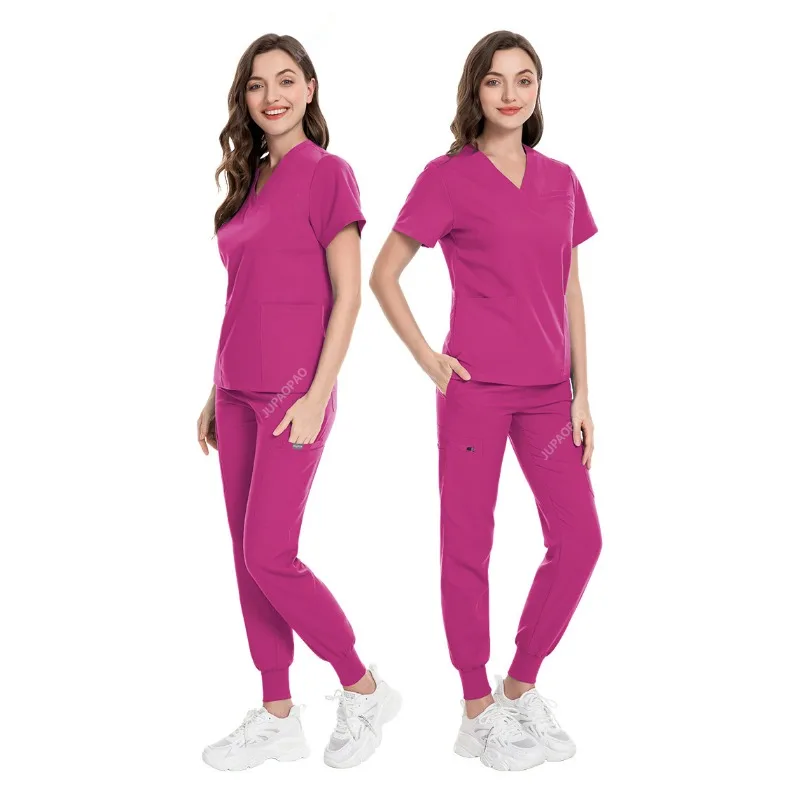 

Excellent Quality Nurse Uniform Set Hospital Doctor Nurse Work Clothes Hand Washing Clothes Surgical Clothes Set Women's Nurse