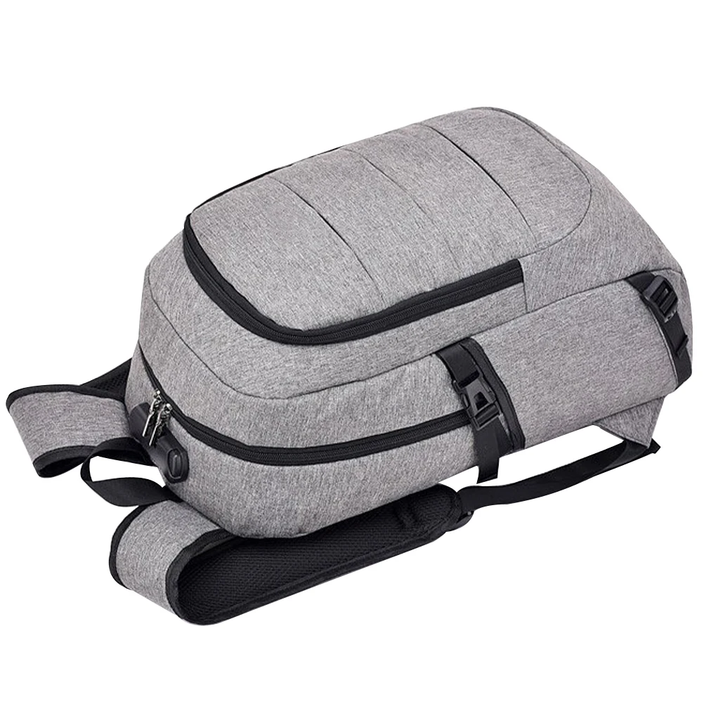 

Fashionable Business Laptop Backpack Anti Theft Portable Travel Daypack For Men Women Large Capacity Computer Bag Double Zipper