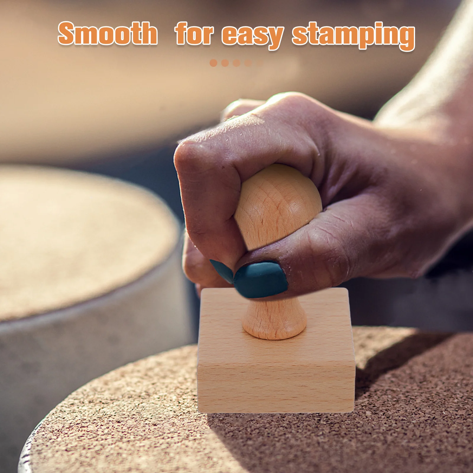 2 Stuks Handgemaakte Houten Stempels DIY Craft Blokken Creatieve Kinderen Stempels voor Scrapbooking Tijdschriften Kantoorbenodigdheden