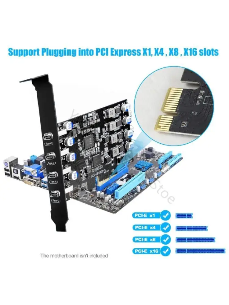 tarjeta-expansion-pcie-tipo-c-usb-puertos-96ba-para-uso-en-computadoras-escritorio-5-gbps