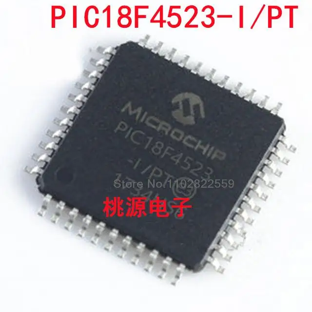 (1-10pieces) PIC18F4523-I/pt pic18f4523 qfp44