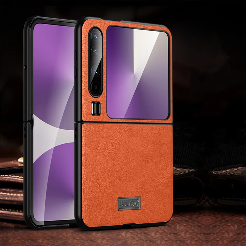 Wysokiej jakości etui Litchi ze skóry PU do biznesowej okładki Huawei Pura X