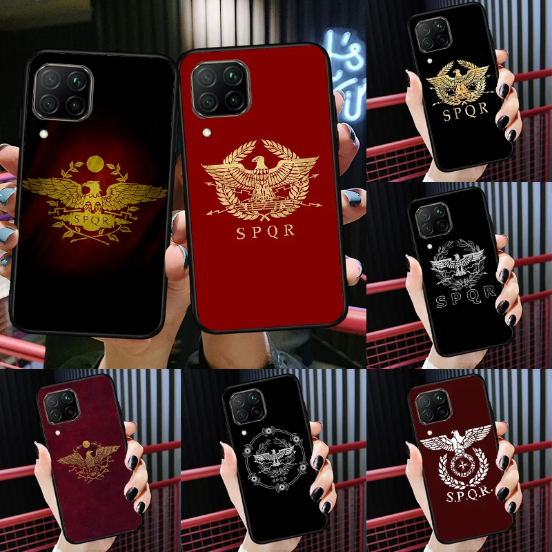 SPQR Roman Imperial Legion For Huawei P30 P60 Pro P20 P40 Lite Nova 9 10 SE 12s 12i 11i 8i Y91 Y60 Y70 Y72 Y90 Y61 Case