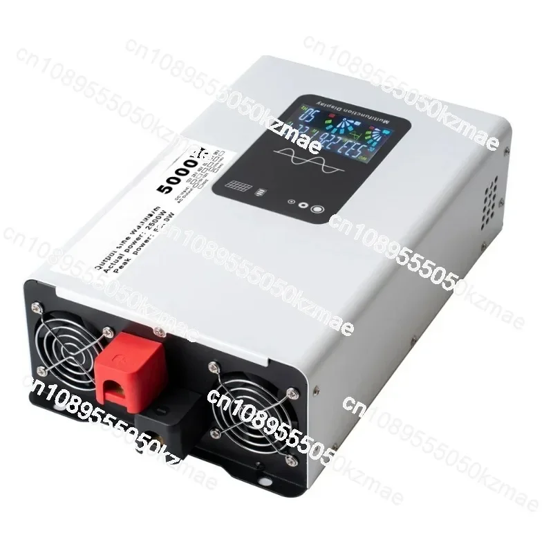 Pure Sine Wave Inverter High Power DC 12V-96V to AC 110V-220V for Home Car RV Solar PV System