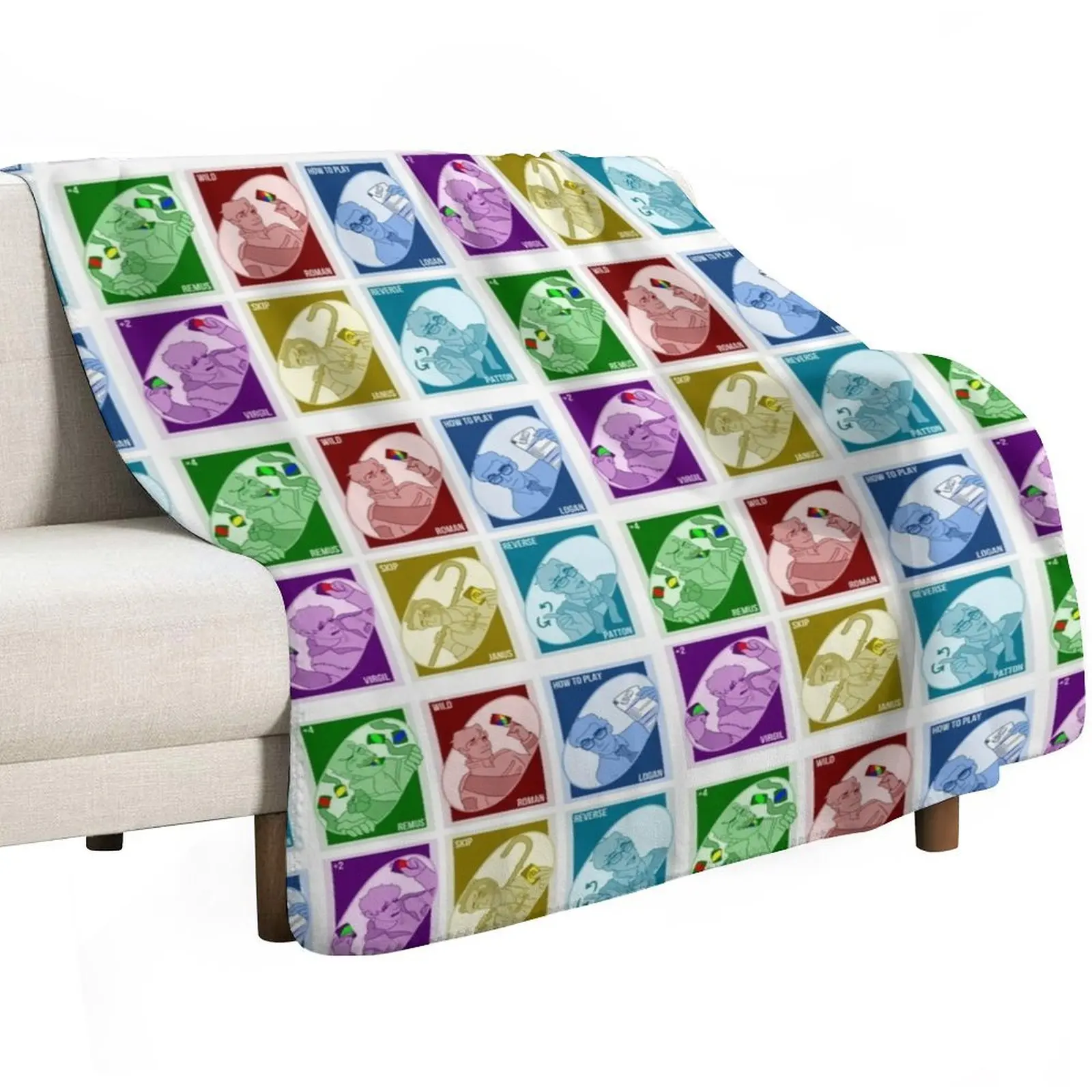 TS - Uno Sanders Sides Throw Blanket Luxury Throw Flannel blankets and throws Sleeping Bag Shaggy Custom Blankets