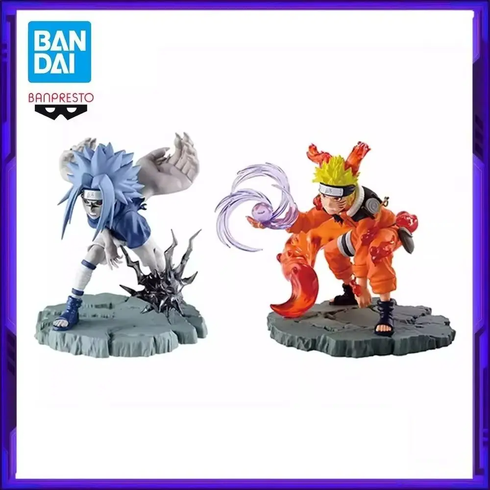 In Magazzino Bandai Originale Banpresto NARUTO Memorable Saga Uzumaki Naruto Uchiha Sasuke Modello Anime Figure Giocattolo