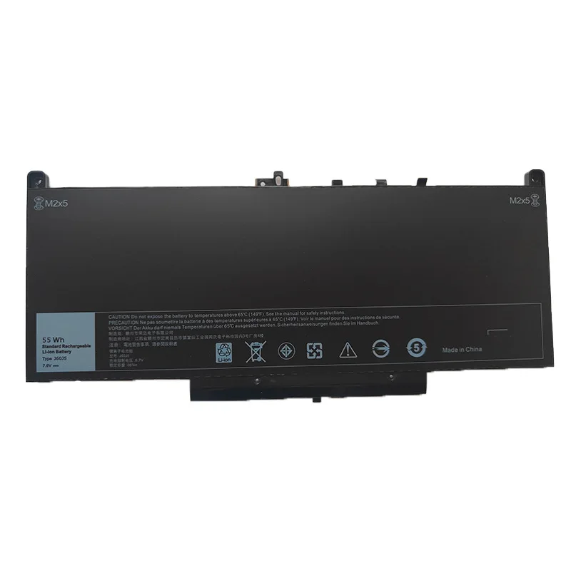 High Quality New J60J5 Laptop Battery 7.6V 7000mAh For Dell Latitude E7270 E7470 R1V85 MC34Y
