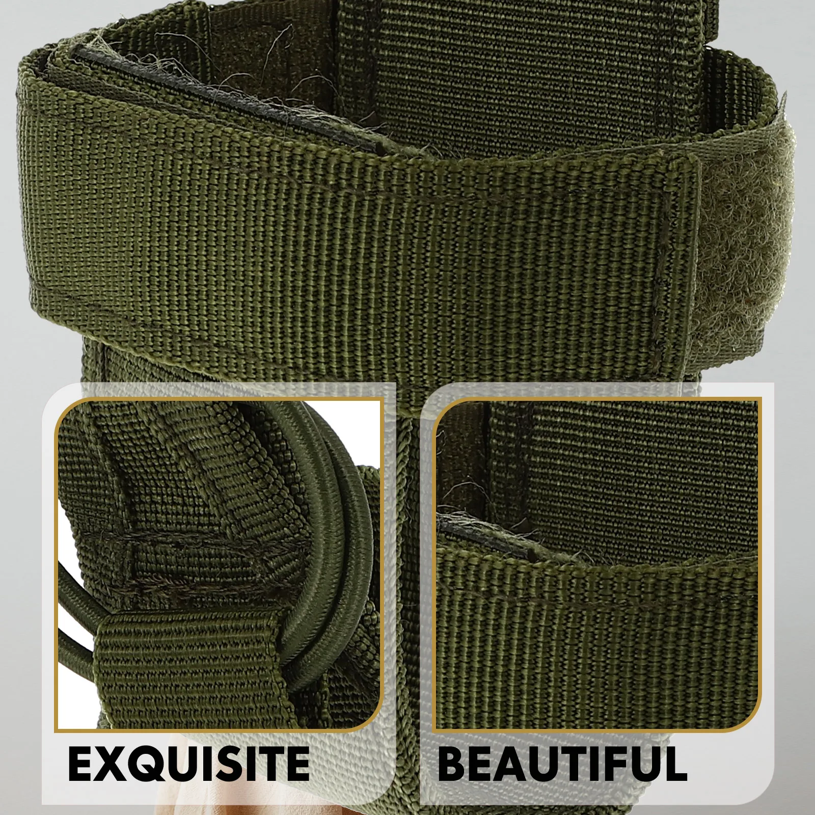 

Water Bottle Pouch Portable Webbing Carrier Bag For Outdoor Sports Hiking Camping Trekking Durable Cup Holder Pouch