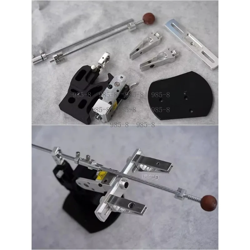 Collection-Grade Full Metal Angle Knife Sharpener Kit With Diamond Abrasive, Professional Blade Sharpening Tool Excluding