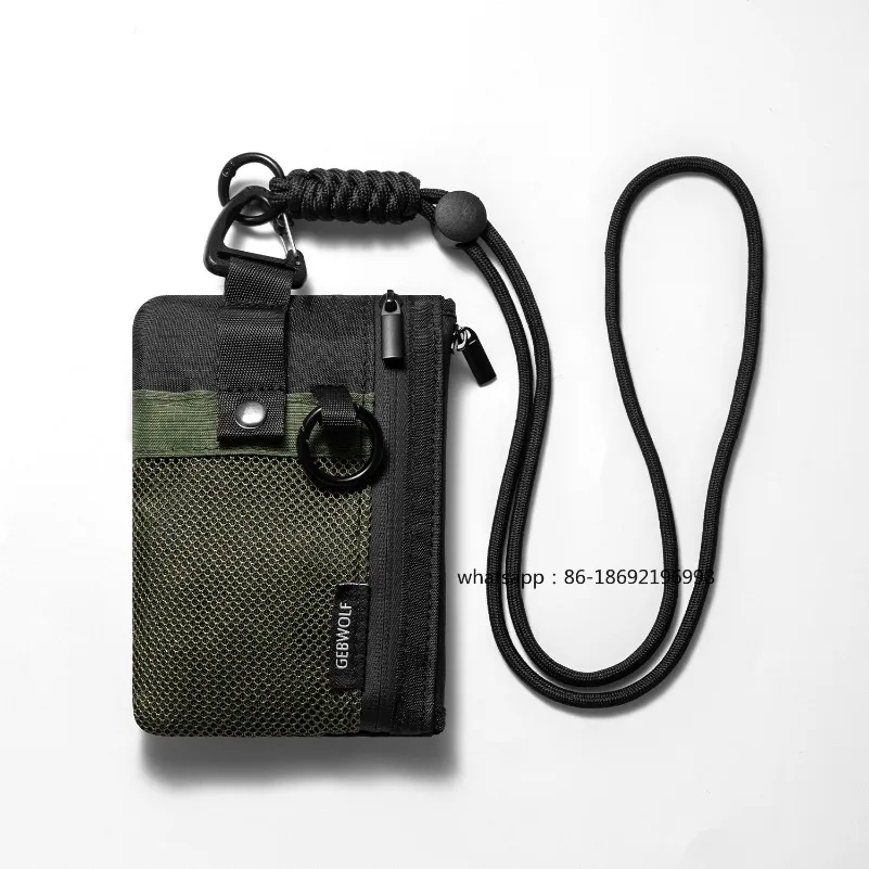 New Outdoor Change Bag RFID Anti-theft Swipe Card Multifunctional Bank Card ID Waterproof Neck Key