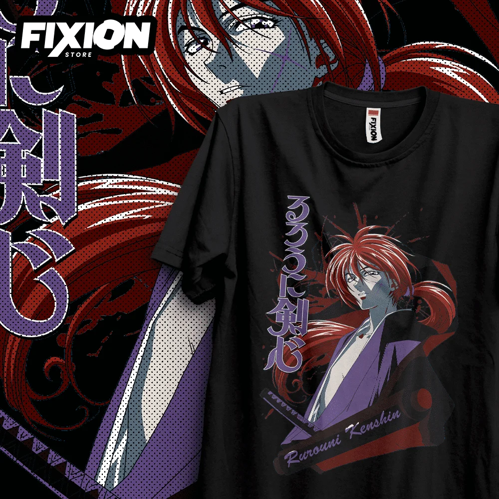 Rurouni Kenshin  LAnime T Shirt Manga Gift For Anime Lover All Size Cotton