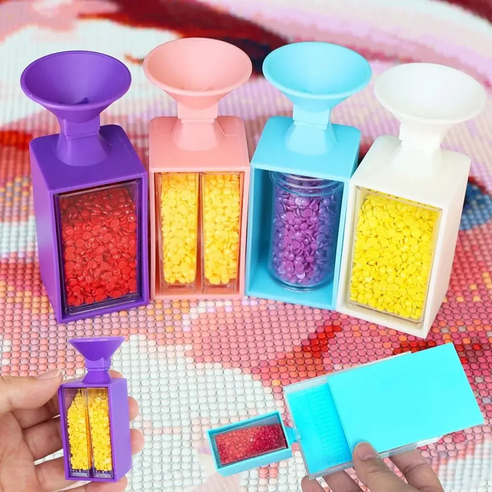 

Creative Diamond Painting Tool Tray Kits DIY Craft Rhinestone Painting Art Rhinestone Painting Storage Tray Practical