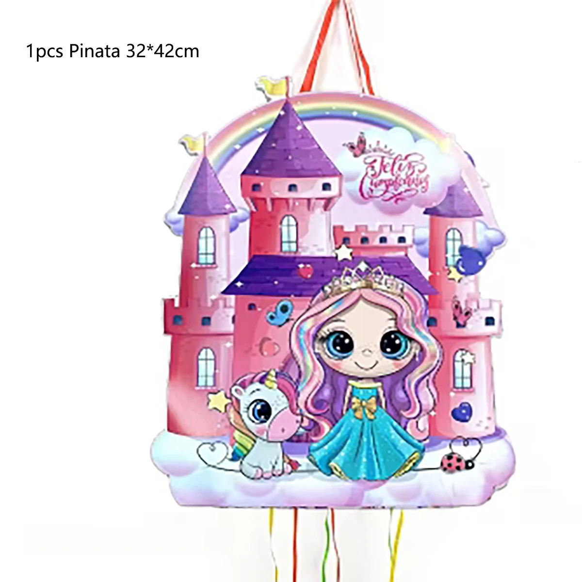 Disney Princess Castle Pinata Party Favor For Birthday Party School Party Decoration Anniversary Celebration DIY Toys