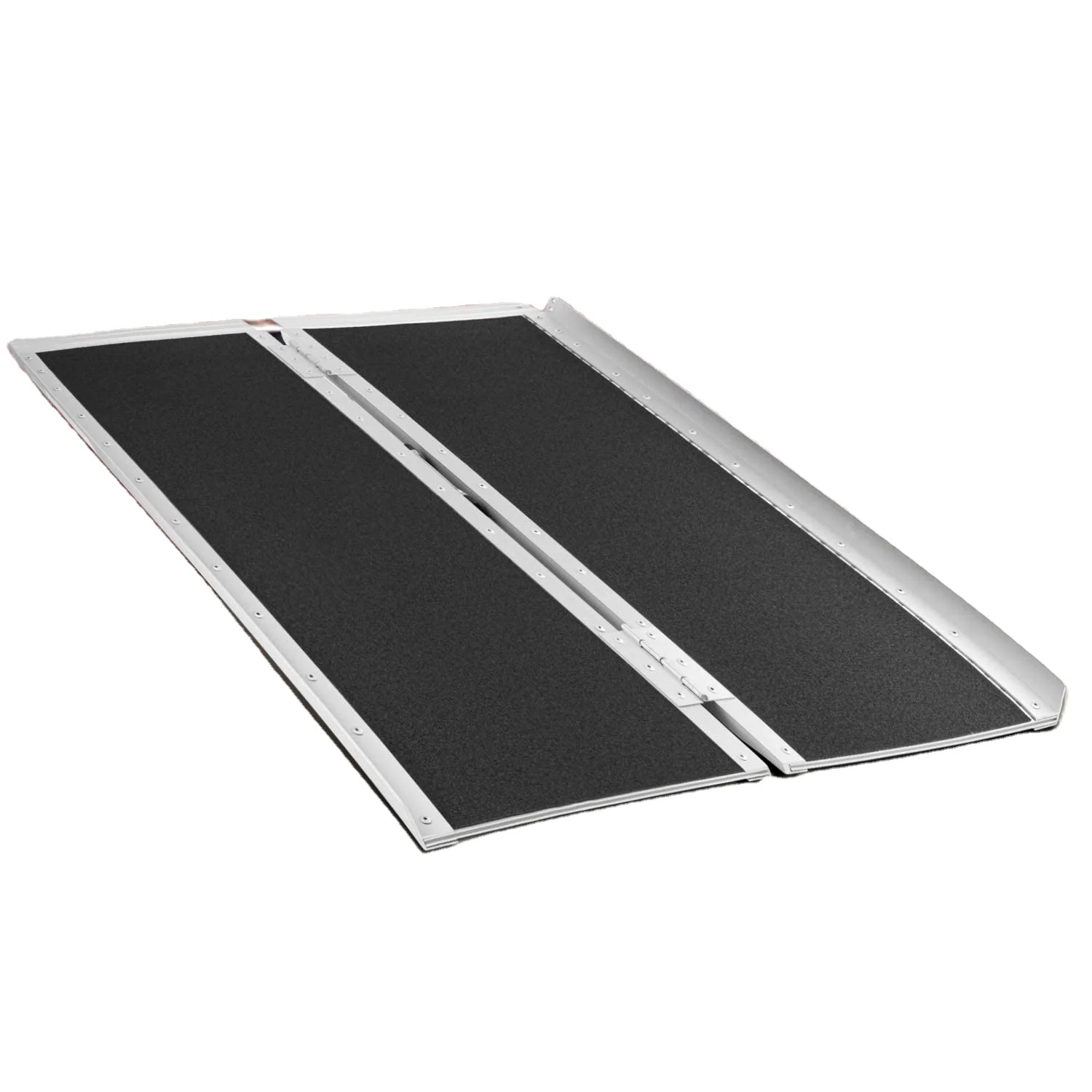 Hot Sale 36 X 31 Inches Portable  W heelc hair Ramp with Skidproof Surface Aluminum Threshold Ramp for Wh eel Ch airs
