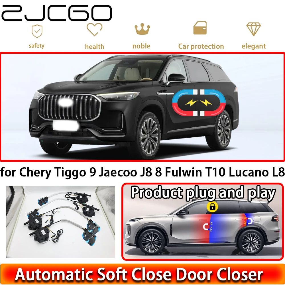 

Для Chery Tiggo 9, Jaecoo J8, Fulwin T10, Lucano L8: Комплект OEM для плавного закрывания дверей, система автоматического доводчика, система легкого закрывания дверей с функцией автодоводки.