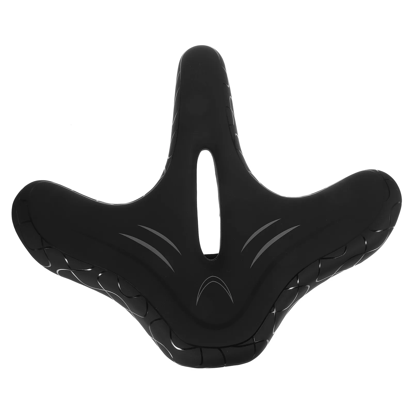 

Extra Wide Breathable Bike Seat Cushion Thick Comfortable Padding Shock Absorption Bicycle Seat for Men Women Mountain Road