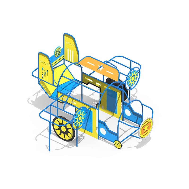 EO-Outdoor Kindergarten Park Slide Combination PE Board LLDPE Slide Children's Amusement Facilities Children's Play Center&