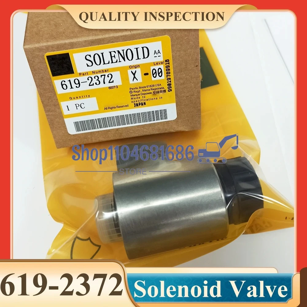 619-2372 6192372 Válvula solenoide para Caterpillar 415 416 434 430 432 450 414E 426 416E 428F 428 416F 422F 432E 444F 444 420E