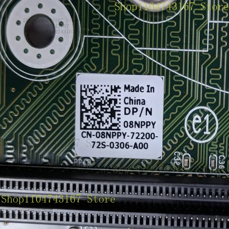 CN-08NPPY For Dell OptiPlex 3050 SFF Desktop Motherboard 08NPPY 8NPPY LGA1151 DDR4 Mainboard 100% Tested Fully Work
