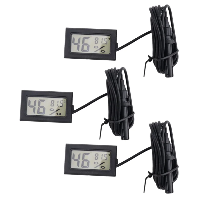 

-A15I цифровой термометр-гигрометр с зондом измеритель температуры и влажности в помещении гигрометр для инкубатора, растения рептилий