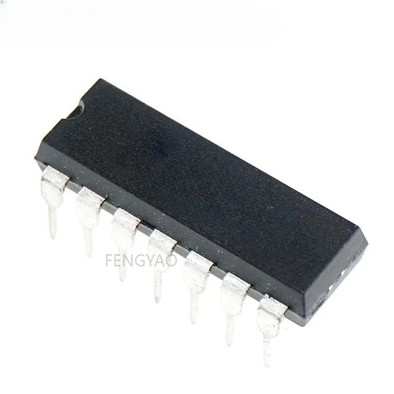 10 قطعة LM324 DIP14 LM324N DIP 324 DIP-14 شرائح IC الجديدة والأصلية