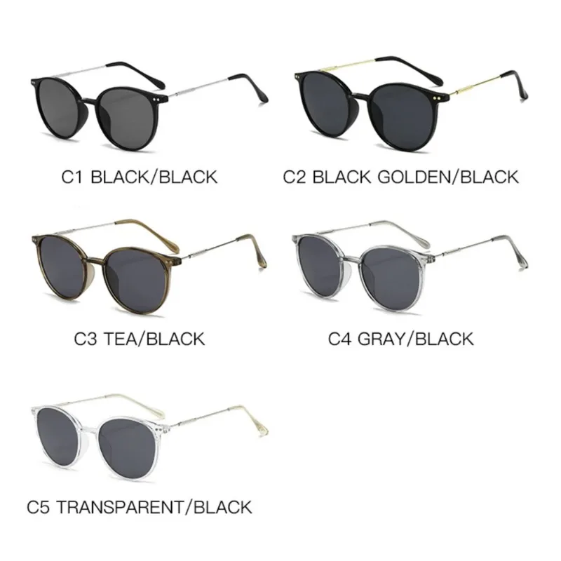 New Round Vintage Sunglasses Women Retro Luxury Brand Designer Sun Glasses For Women's Sunglass Oculos De Sol Shades UV400 view 6