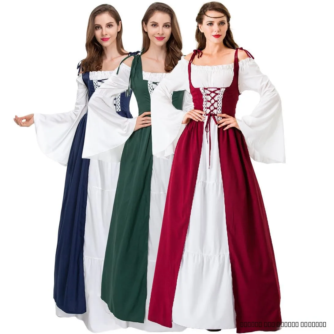 

Костюм MXXL в стиле ретро для Хэллоуина: наряд принца/принцессы для взрослых, сценический костюм, традиционная китайская этническая женская одежда