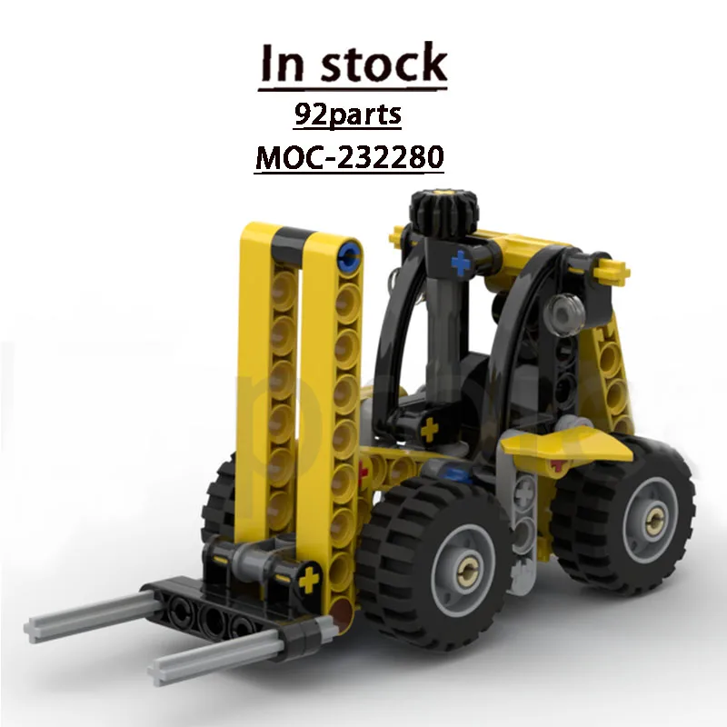 

MOC-232280 Urban Agriculture Farm Mini Forklift Building Block Model 92 Parts MOC Boys Children's Birthday Christmas Toy Gift