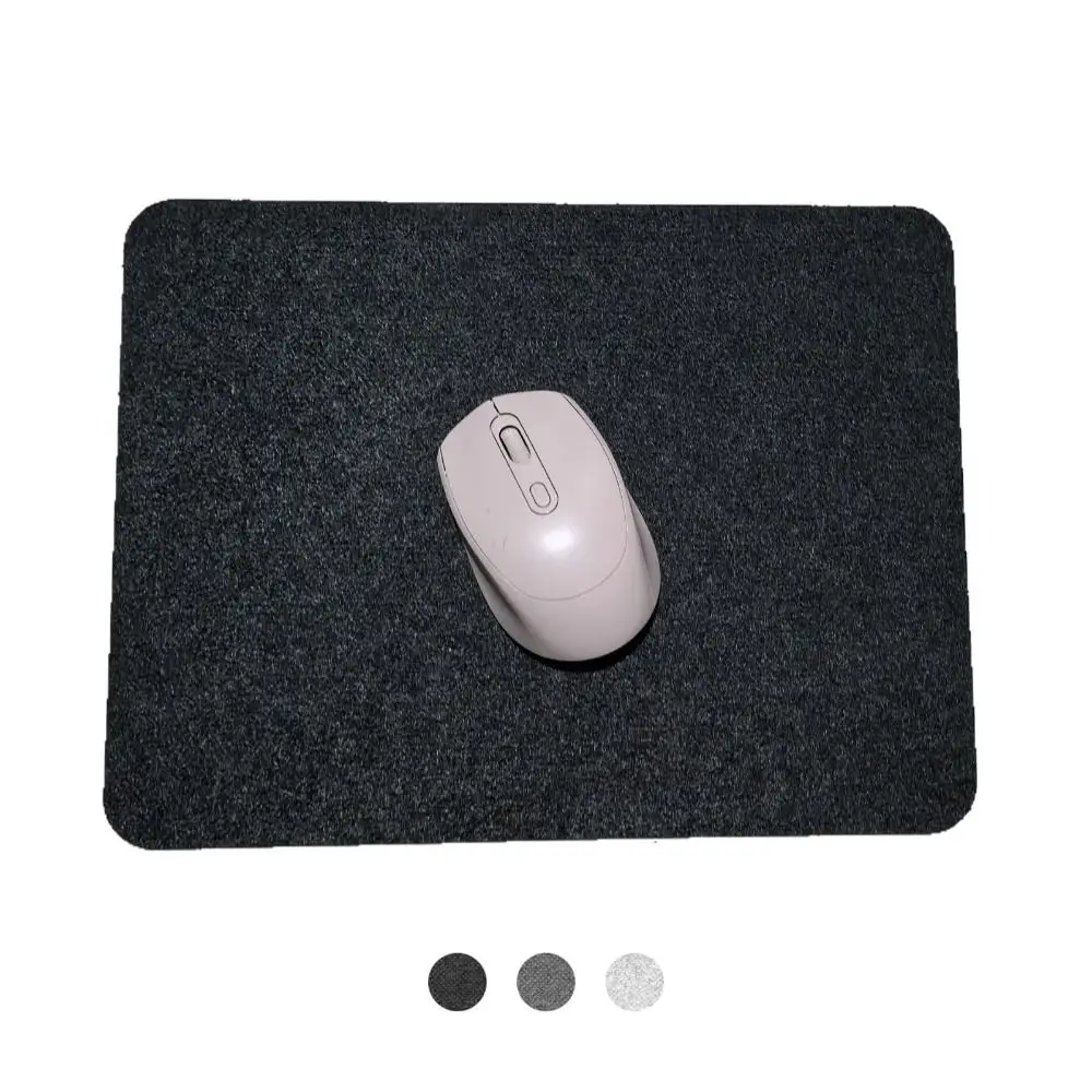 

High Quality Felt Mouse Pad Wear Resistant Non-slip Gaming Desk Mat Anti Scratch Universal Writing Mat Laptop