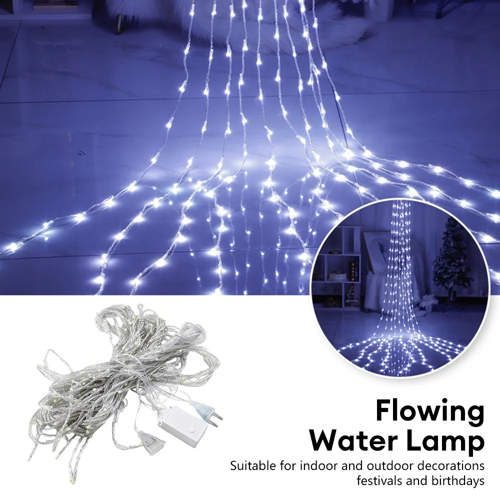 

Waterfall Meteor Shower Rain String Light Led Festoon 2/3M led Holiday Decorative Lights For Home Garland Curtain