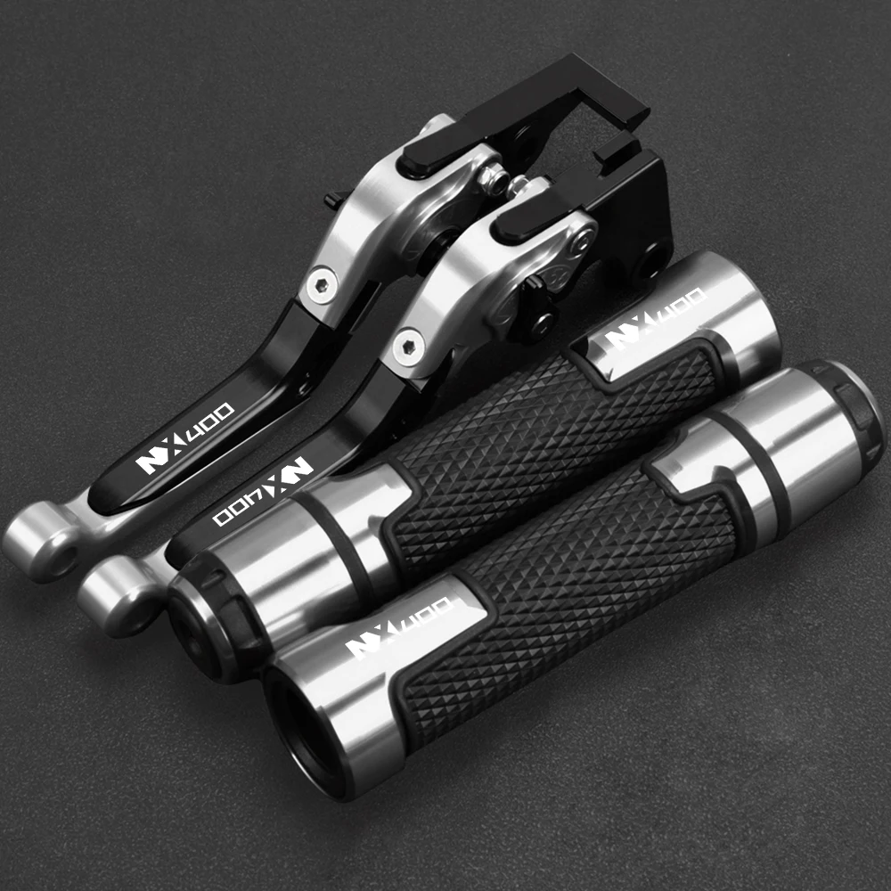 

NX 400 For HONDA NX400 2023 2024 2025 Motorcycle Adjustable Extendable Motor Brake Clutch Levers Handle Grip End Accessories