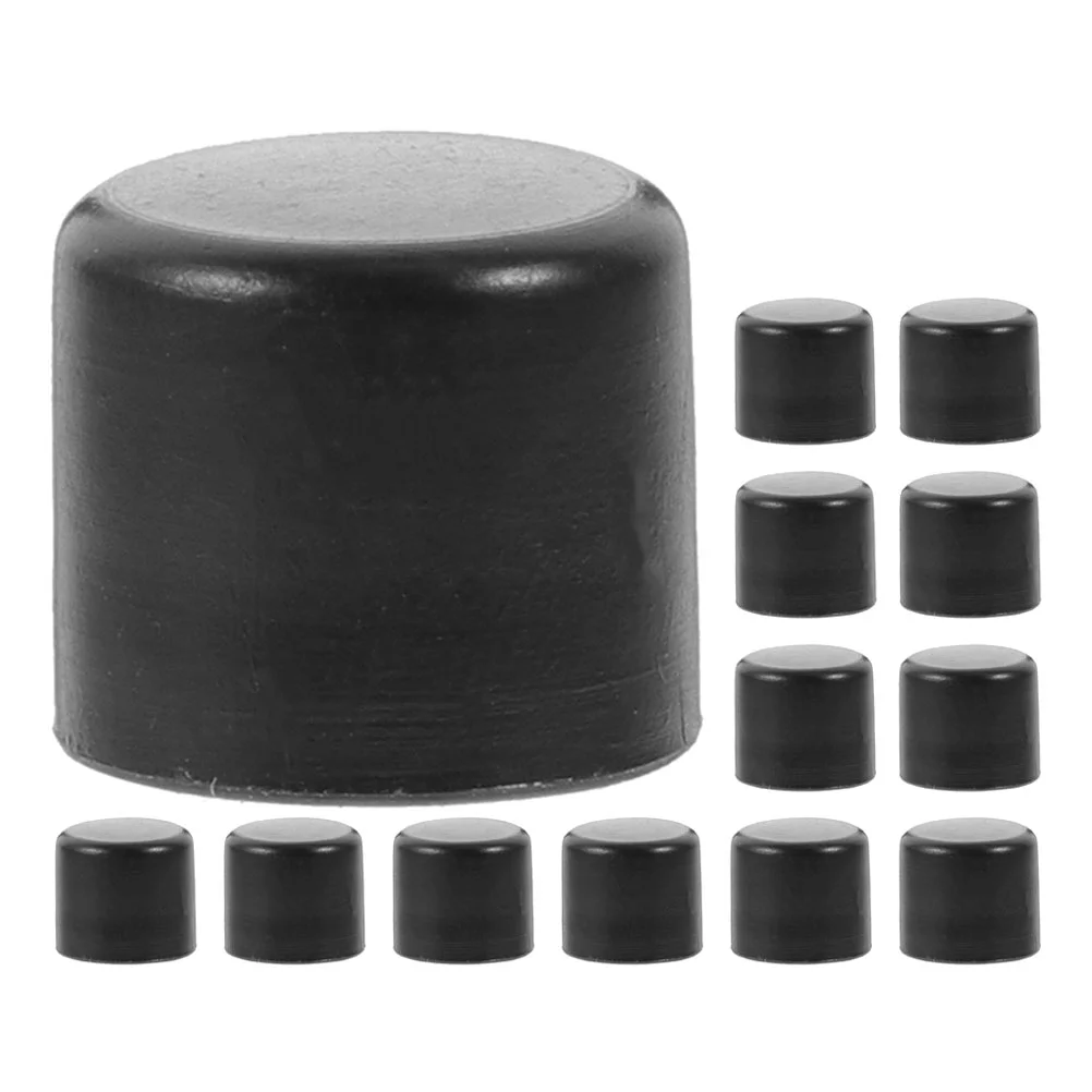 

12 Pcs Foosball Pole Cap Rod Covers Football Bearing Table Accessories Tip Plug Safety End Caps Plastic Machine Parts