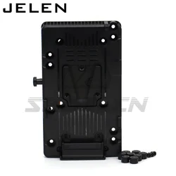 Andoer Back Pack Plate Adapter with D-tap Output for Sony V-Mount V-Lock Battery External for DSLR Camera Camcorder Video Light